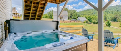 Bain à remous extérieur