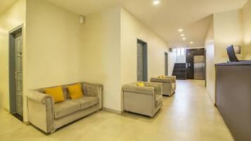 Sala de estar en el lobby