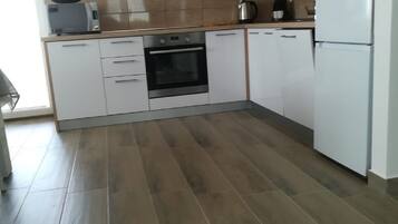 Apartment (Two Bedroom Apartment with Terrace an) | Private kitchen | Fridge