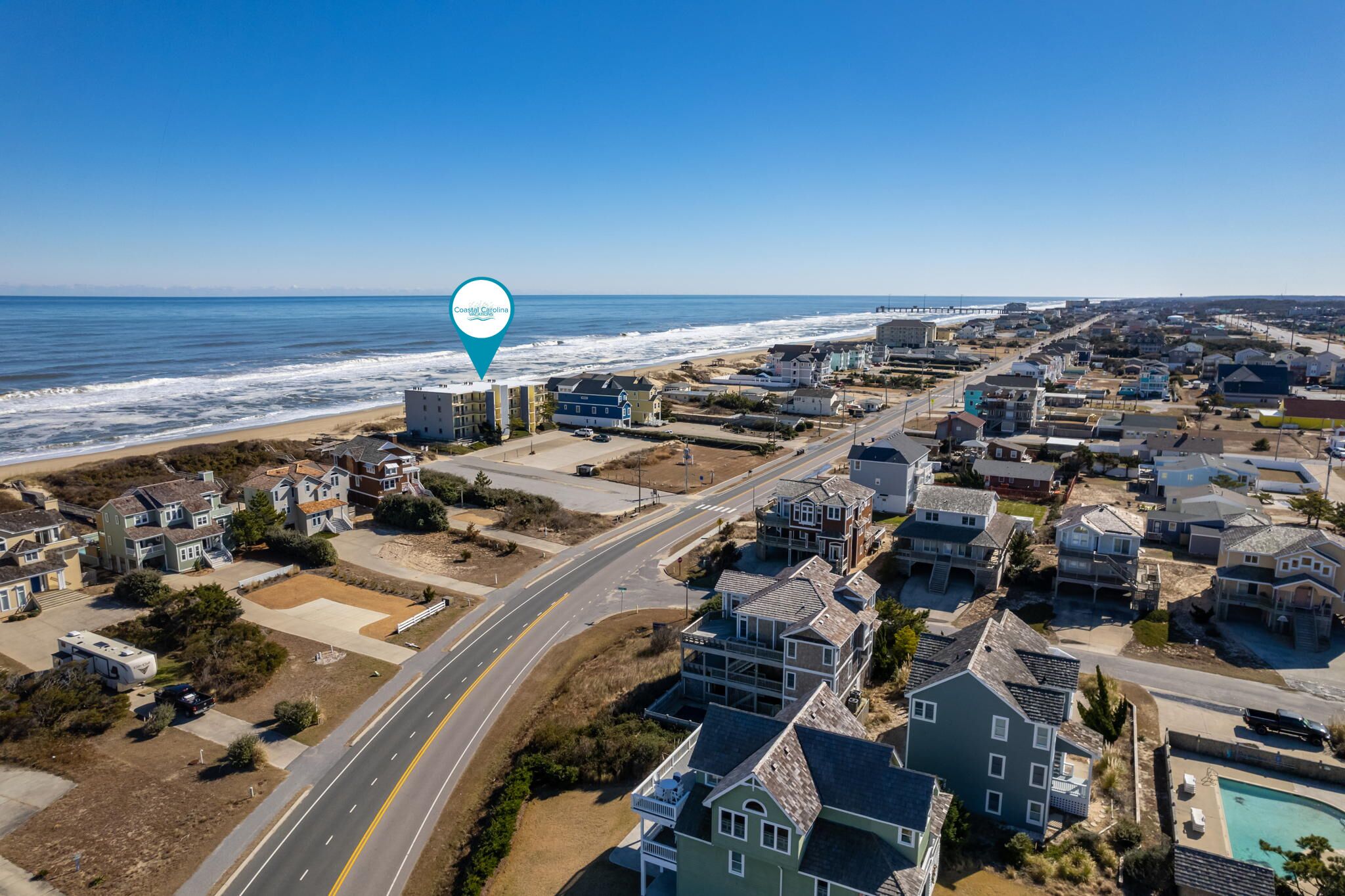 Pooh's Corner: Oceanfront condo & Patio, steps to the beach, dog friendly!