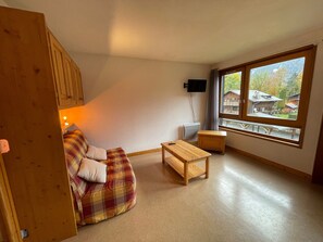 TV - Sunny studio in Morzine with tennis near village (Morzine)