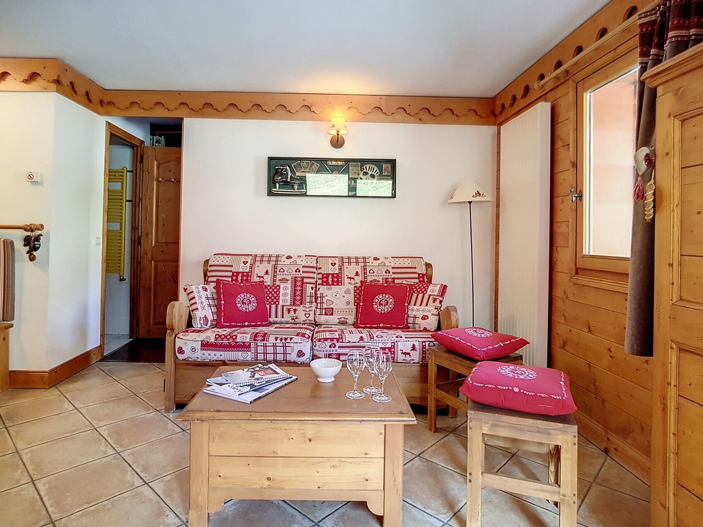 Televisión y reproductor de DVD 