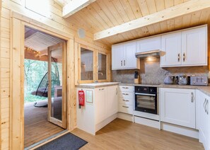 Fridge, oven, stovetop, toaster