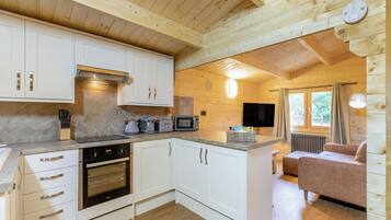 Fridge, oven, stovetop, toaster