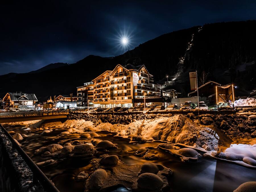 Front of property - evening/night