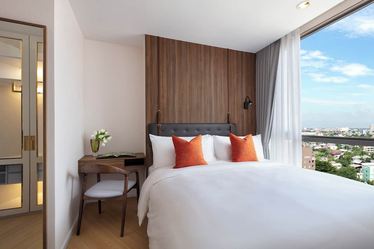 1 habitación, ropa de cama de alta calidad y insonorización