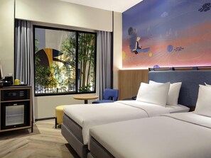 Classic Twin Room | In-room safe, desk, blackout drapes, iron/ironing board - Ibis Styles Semarang Simpang Lima (Semarang)