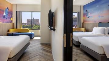 In-room safe, desk, blackout drapes, iron/ironing board