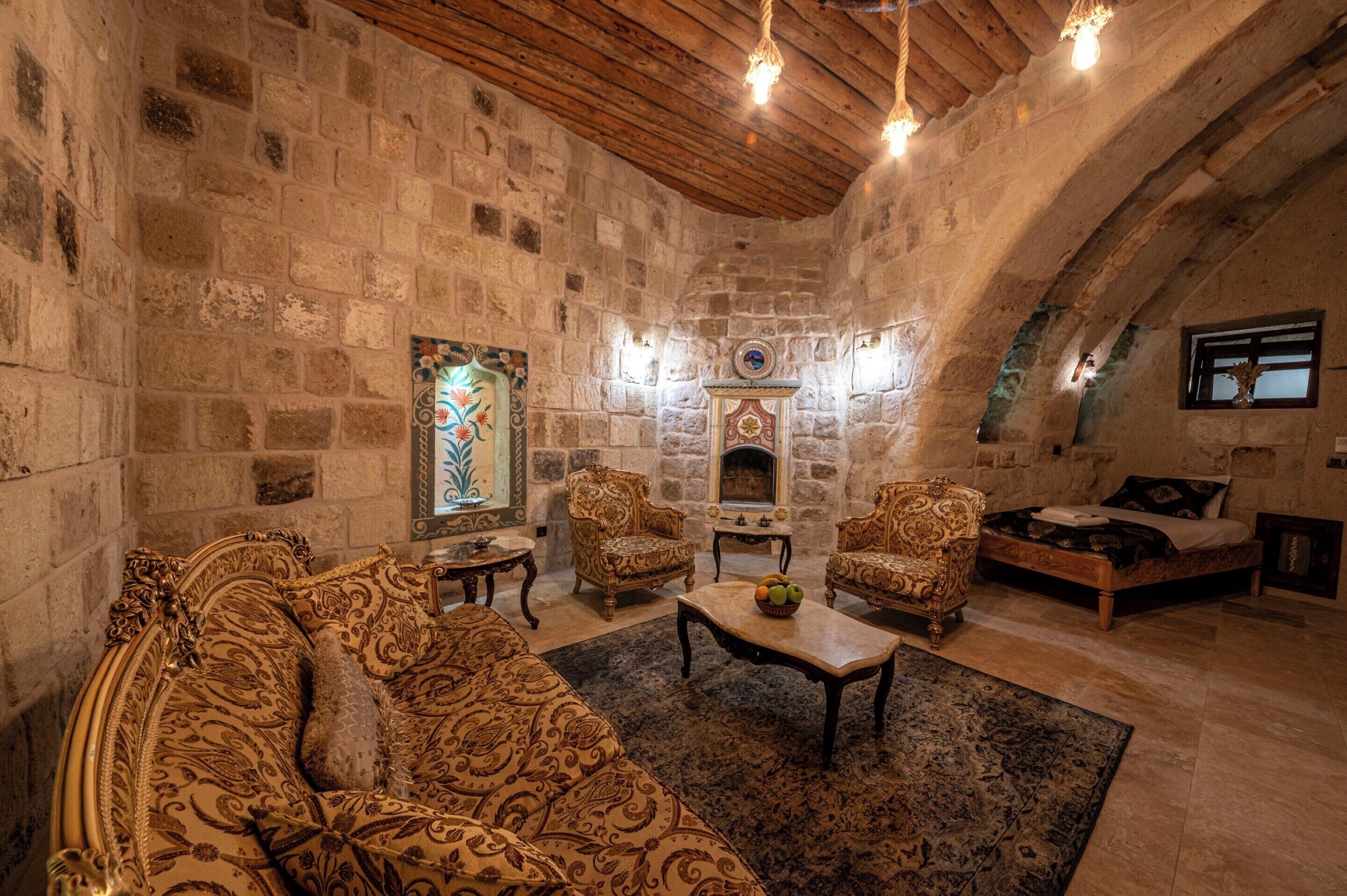 grand suite, 1 king bed, pool view | 1 bedroom, premium bedding, free minibar items, individually decorated