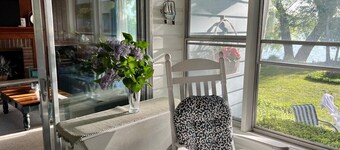 Direct Lake Leelanau  Sunset view, Fire pit, grill, dock, boat lift , dog ok