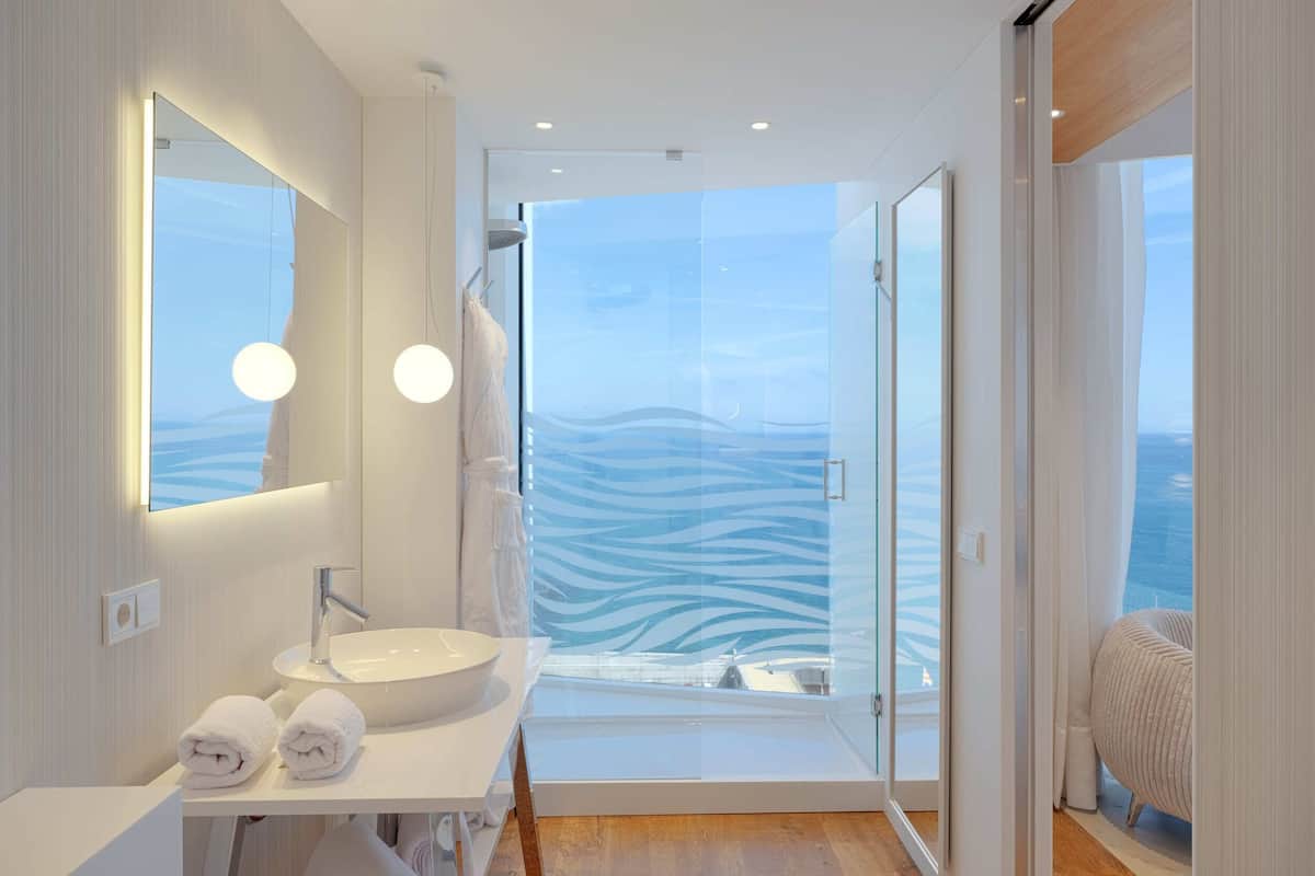 free toiletries, hair dryer, bathrobes, slippers