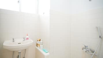 Hair dryer, towels