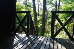 Property grounds - A log house surrounded by dense trees You can enj - HARUNA LODGE / Nasu-gun Tochigi (Nasu-gun)