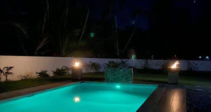 Lovely beach home with amazing grounds and private swimming pool