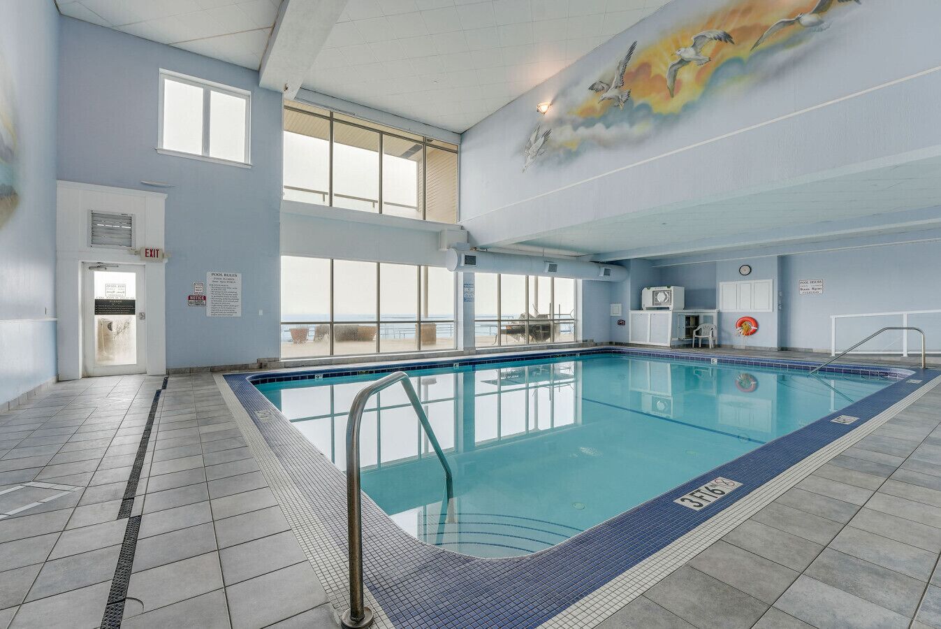 Piscine couverte, piscine chauffée