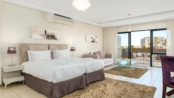 Exclusieve studio suite | Uitzicht vanuit de kamer