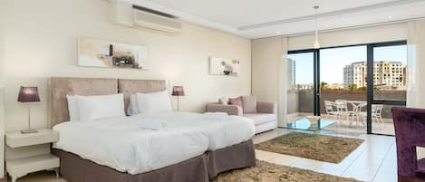 Exklusiv studiosvit | Utsikt från rummet