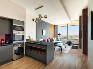 Apartment, 1 Schlafzimmer (Swiss) | Hochwertige Bettwaren, Minibar, individuell eingerichtet