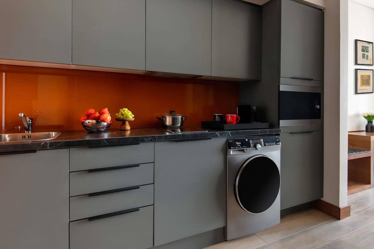 1 dormitori, roba de llit d'alta qualitat i minibar