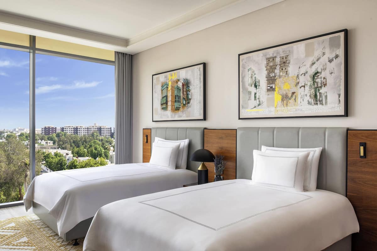 Swiss, Apartamento com design assinado, 2 quartos | 1 quarto, roupas de cama premium, frigobar, individualmente mobiliados