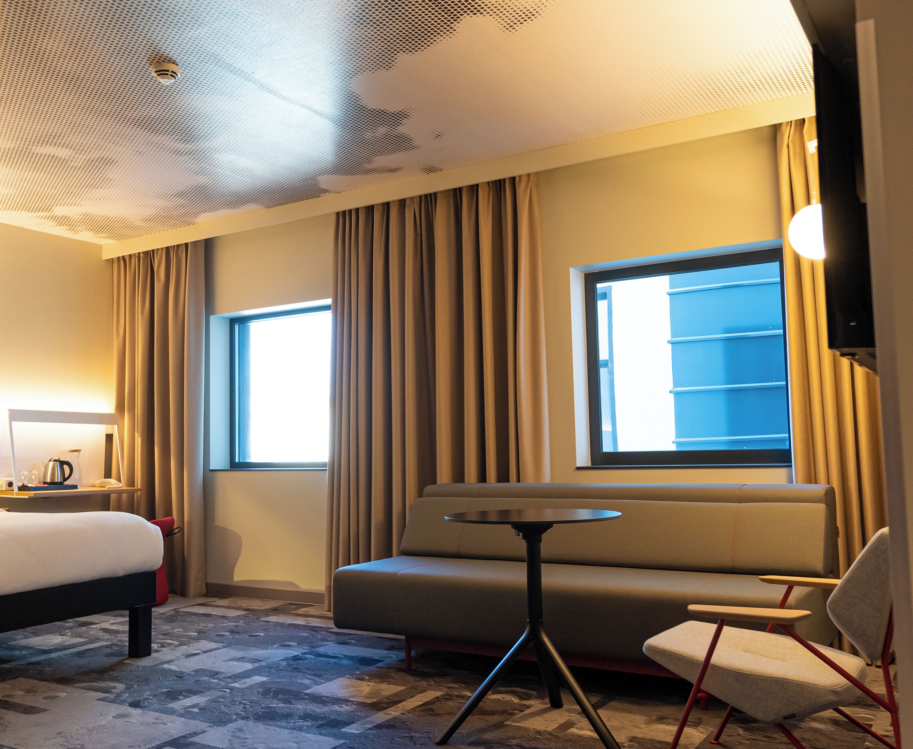 Chambre Familiale, plusieurs lits (Cozy Living Room) | Literie de qualité supérieure, minibar, coffres-forts dans les chambres