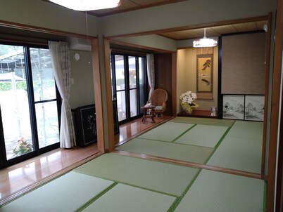 16tatami size Japanese bed room dining room with private Pool garden  - Cat Villa / Hiki-gun Saitama