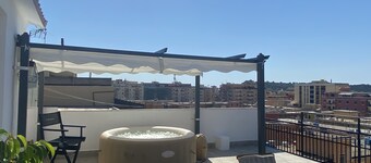 Apartment of about 60sqm with large terrace.