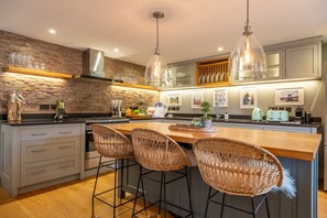 Microondas, lavavajillas, cafetera y tetera y periquera 