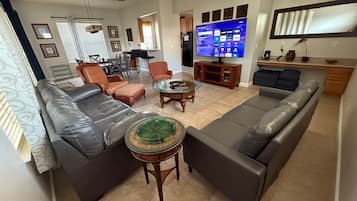 Smart TV, video games, stereo, offices