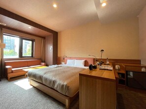 1 bedroom, desk, iron/ironing board, free WiFi - Smoking Deluxe Double Stay without meals Recom / Sapporo Hokkaidō (Sapporo)