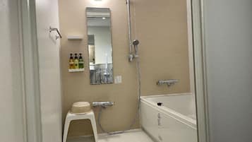 Hair dryer, towels