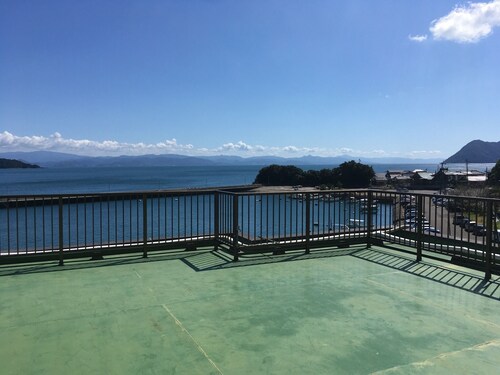Entire building reserved Rooftop BBQ with ocean v / Kamiamakusa Kumamoto
