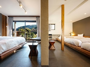 2 bedrooms, desk, free WiFi, bed sheets