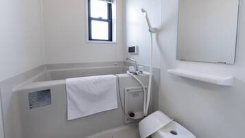 Hair dryer, towels