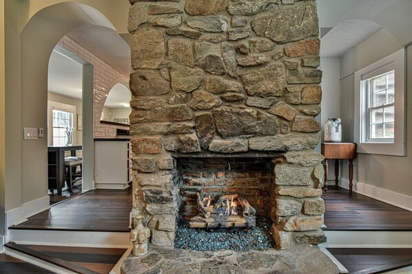 Interior - Asheville Rustic Cabin: Hot Tub, Pets ok, Fire Pit (Asheville)