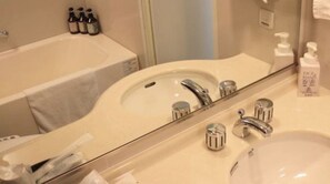 Hair dryer, towels