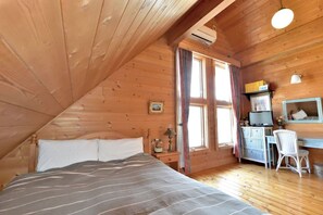 2 chambres, bureau, accès au Wi-Fi (inclus), literie fournie