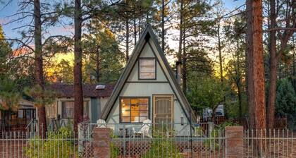 A-Frame / Lakes / Fenced / 2 BR 1 BA / Fireplace