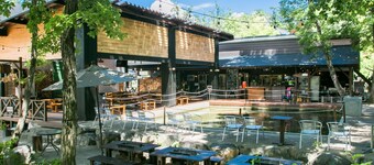 Log style family type pet OK / Gujo Gifu