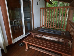 Outdoor dining - JAPAN Log Style Maple Type Pet NG / Gujo Gifu (Gujo)