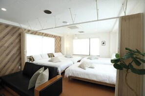 1 bedroom, desk, free WiFi, bed sheets - RIVER SUITES THREE 10 peopleWiFi / Hiroshima Hiroshima (Hiroshima)