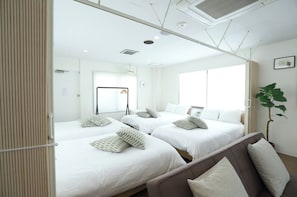1 chambre, bureau, Wi-Fi gratuit, draps fournis