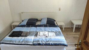 2 habitaciones, wifi gratis y ropa de cama