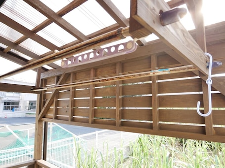 Property grounds. A private inn with a slide / Amami Kagoshima