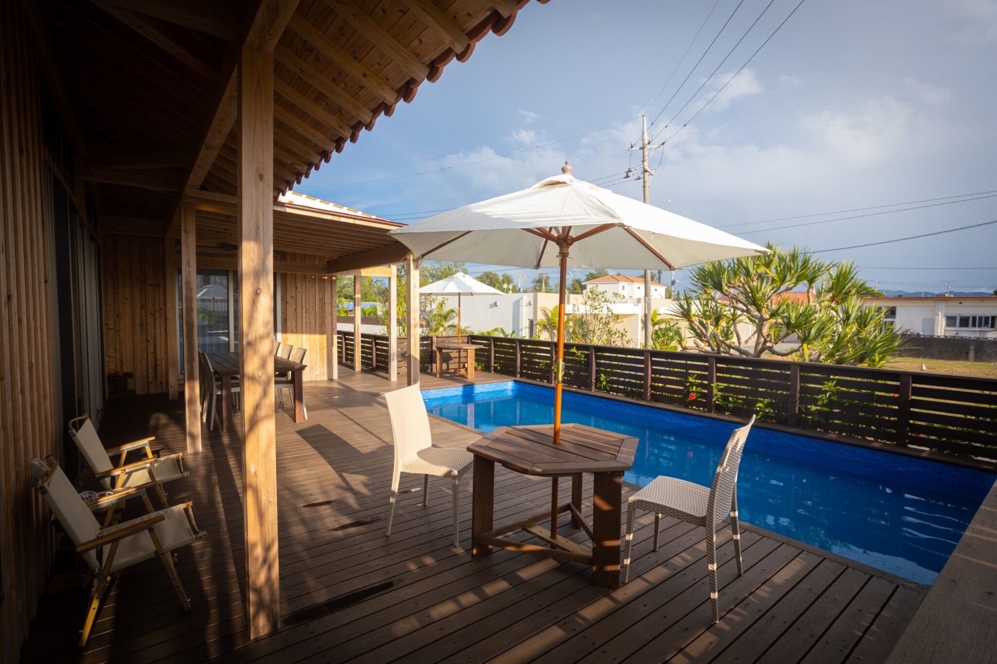 Udendørs spisemuligheder