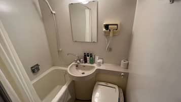 Hair dryer, towels