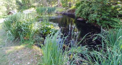 Rare, peaceful glamping, hot shower, mini golf near appalachian trail