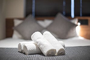 1 Schlafzimmer, kostenloses WLAN, Bettwäsche