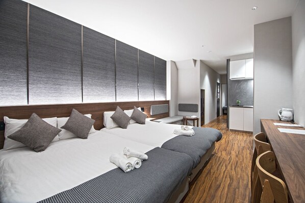 2 間睡房、免費 Wi-Fi、床單