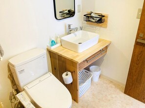 Hair dryer, towels